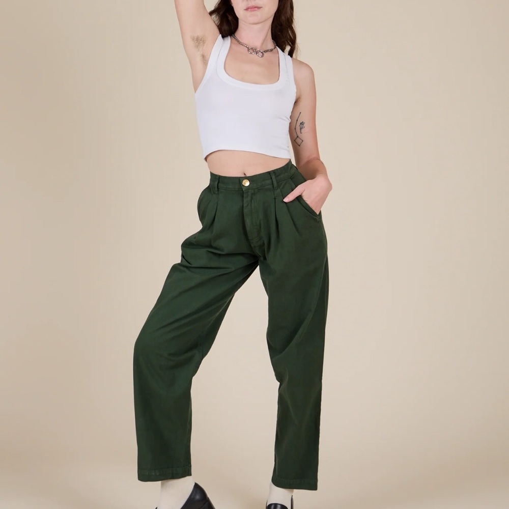 Big Bud Press Heavyweight Trouser in Swamp Green